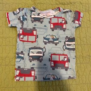 🤎Carter’s “Just One You” Boys Pajama Shot Sleeve Top Size 4T, Great Condition